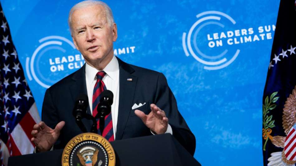 Biden verk&uuml;ndet ehrgeizigere Klimaziele und ruft Welt zum Mitziehen auf