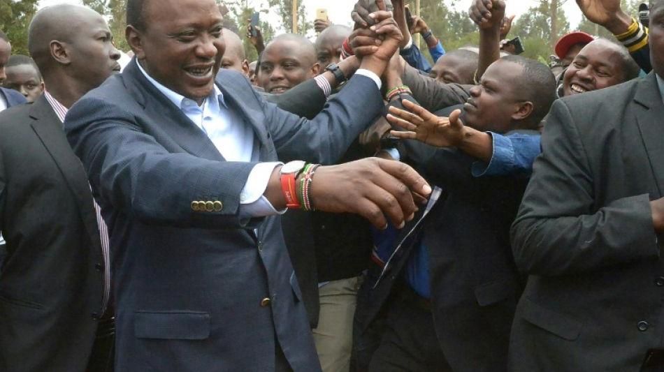 Kenia: Präsident Uhuru Kenyatta zum Sieger der Wahl ausgerufen