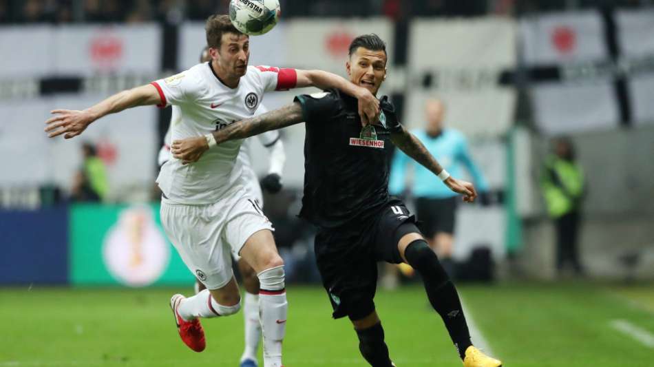 Bremen verliert das "Streit-Duell" - Frankfurt im Pokalhalbfinale