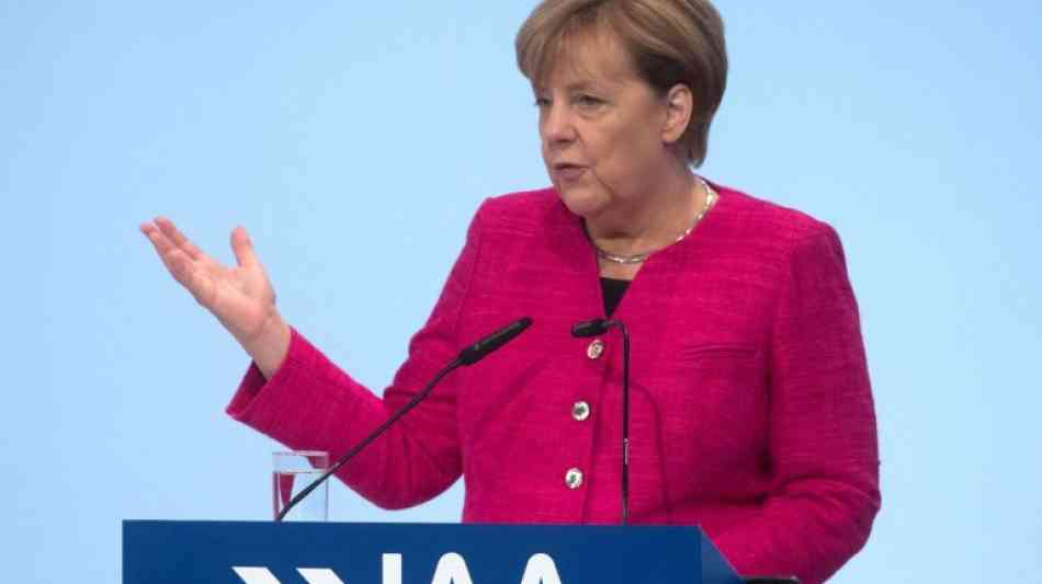 Merkel: Autobranche muss Vertrauen zur