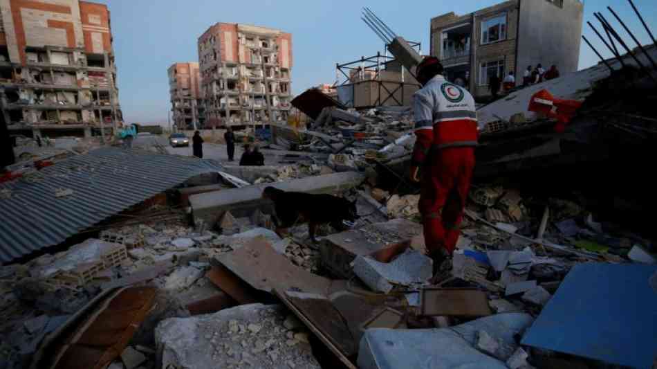 Mindestens 415 Tote bei schwerem Erdbeben im Iran und im Irak
