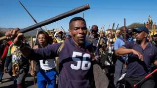 Hunderte protestieren gegen Inhaftierung von S&uuml;dafrikas Ex-Pr&auml;sident Zuma