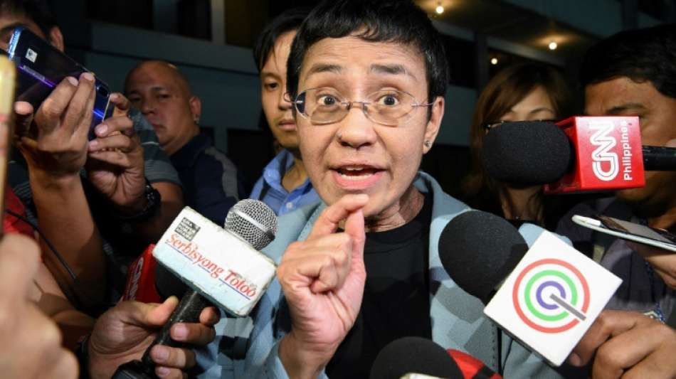 Philippinen sehen in Nobelpreis f&uuml;r Journalistin Beleg f&uuml;r intakte Pressefreiheit