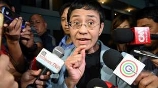 Philippinen sehen in Nobelpreis f&uuml;r Journalistin Beleg f&uuml;r intakte Pressefreiheit