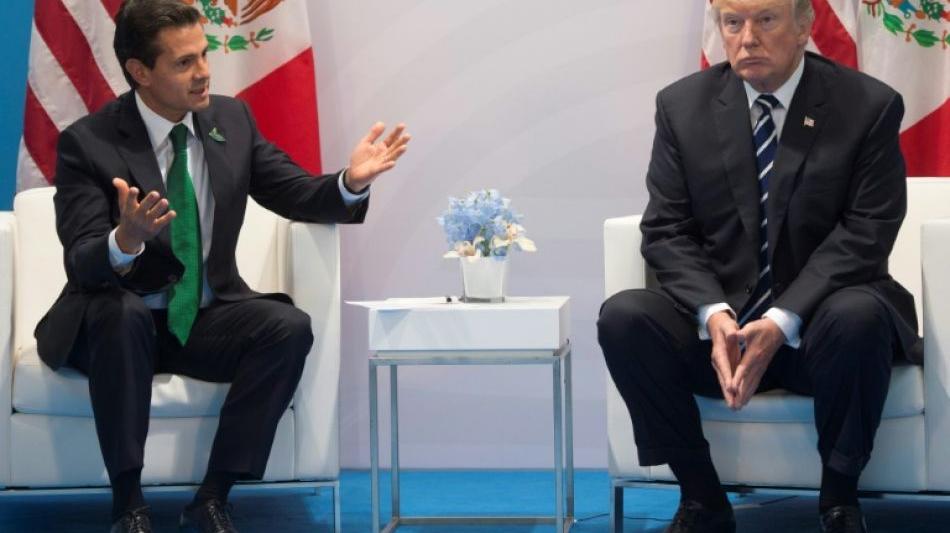Trump bedrängte mexikanischen Kollegen offenbar massiv im Mauer-Streit
