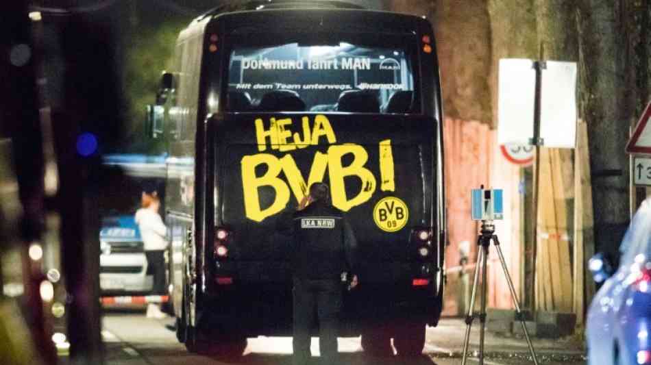 Dortmund: Anklage wegen Anschlags auf Mannschaftsbus von BVB