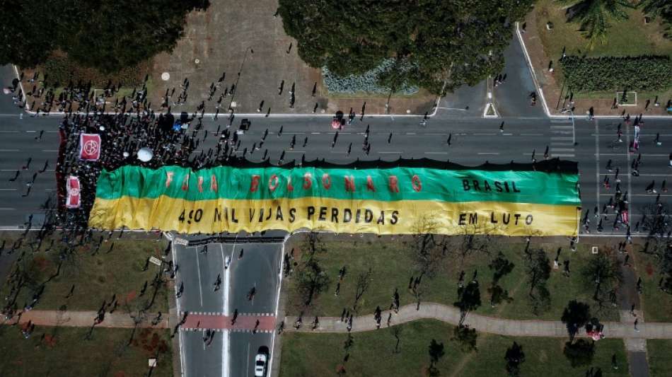 Zehntausende Brasilianer demonstrieren gegen Bolsonaros Corona-Krisenmanagement