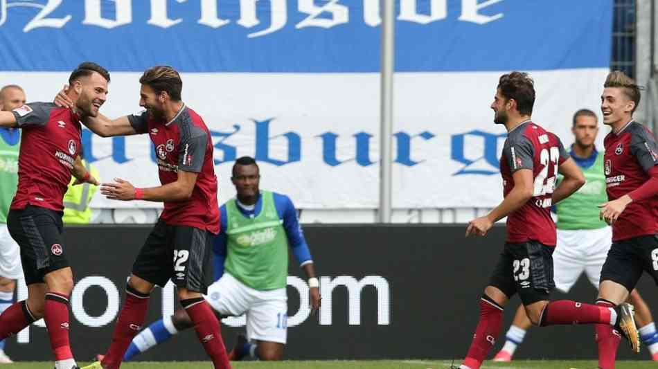 Fußball: 2. Liga - Kantersiege für Nürnberg und Ingolstadt