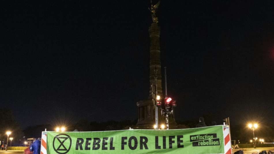 Klima-Aktionsbündnis Extinction Rebellion startet Proteste in Berlin