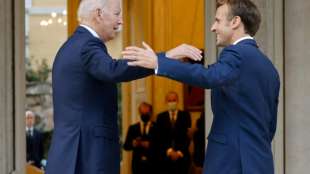 Biden r&auml;umt bei Treffen mit Macron "ungeschicktes" Vorgehen in U-Boot-Streit ein