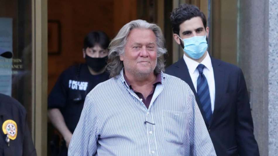 Ex-Trump-Vertrauter Bannon sieht sich als Opfer von "politischem Attentat"