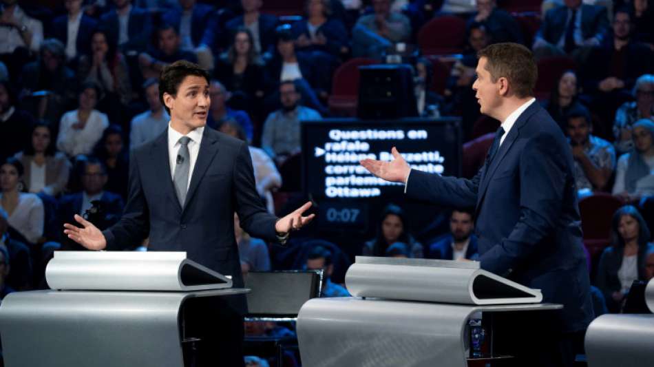 Trudeau in TV-Debatte von Herausforderer als "zwanghafter Lügner" bezeichnet