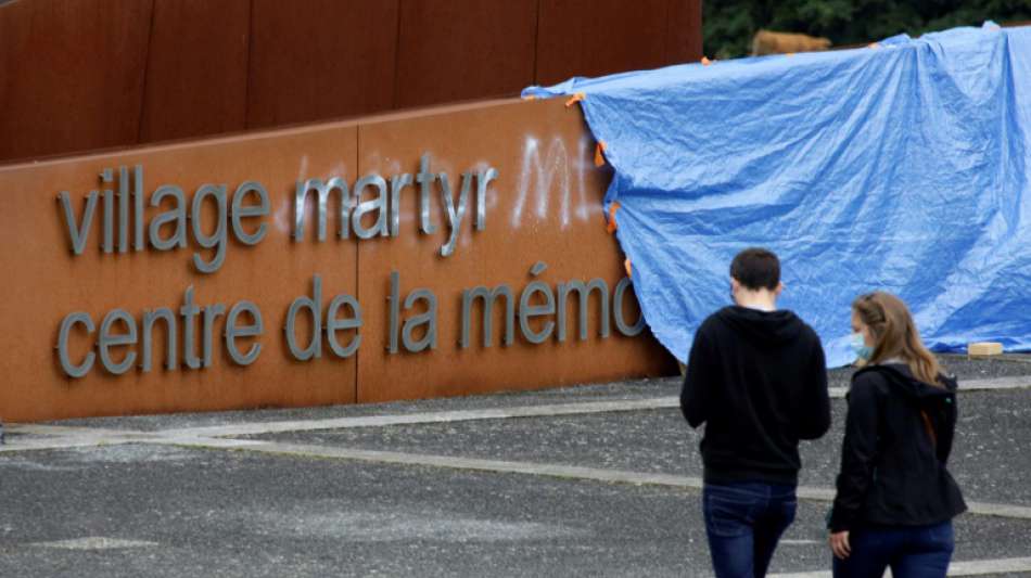 Empörung nach Schändung von Massaker-Gedenkstätte in Frankreich