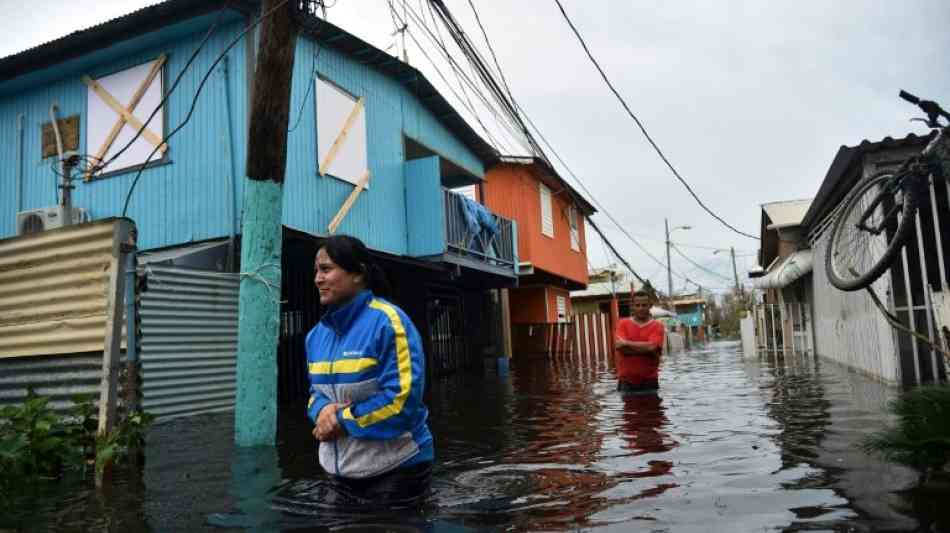 Puerto Rico: Auf "Maria" folgen Regen und Überschwemmungen
