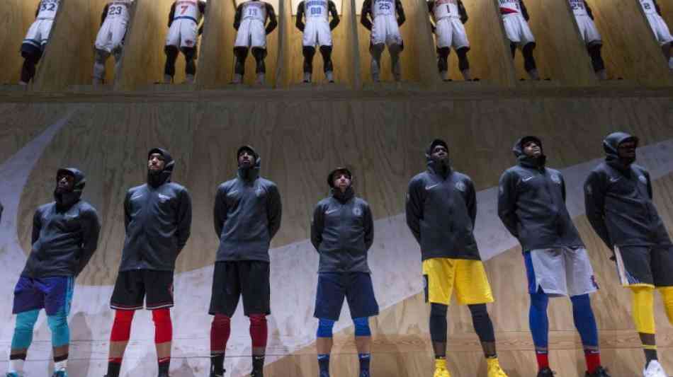 NBA: Neue Trikots der US-Basketball-Liga rei