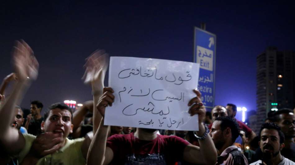 Proteste in mehreren Städten Ägyptens gegen Staatschef al-Sisi