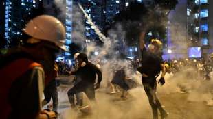 Peking warnt Hongkonger Protestbewegung vor "Spiel mit dem Feuer"