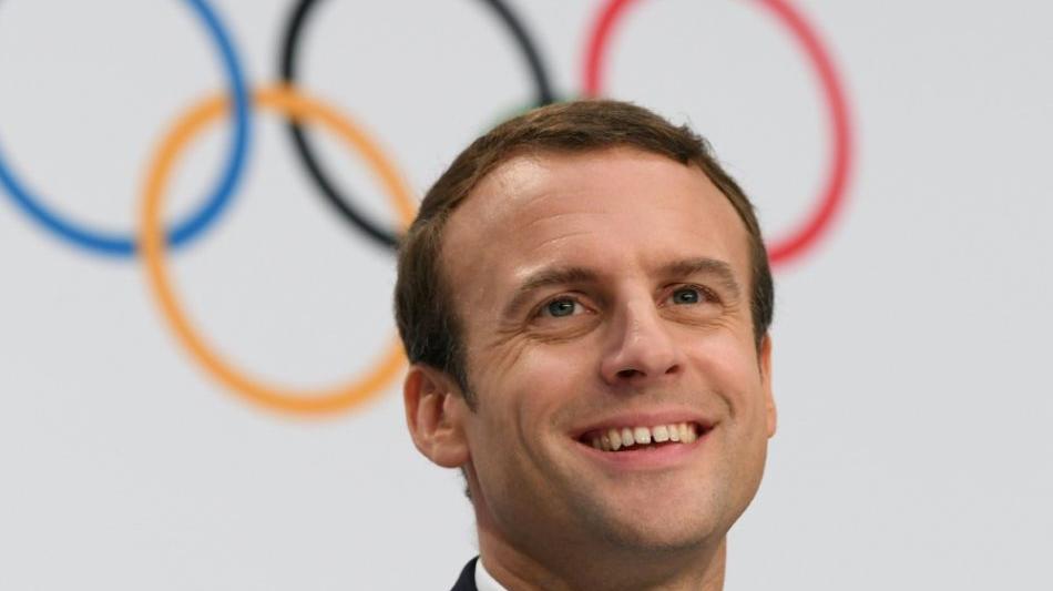 Frankreich: Macron begrüßt Olympia-Entscheidung