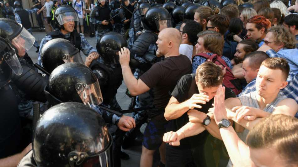 Mehr als tausend Festnahmen bei Kundgebung der Opposition in Moskau