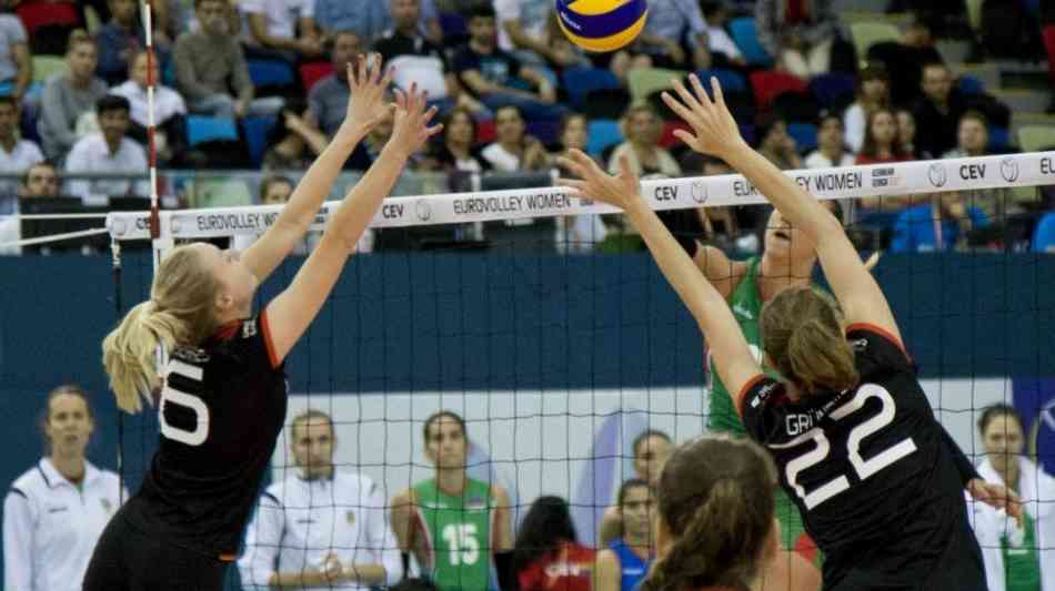 EM: Volleyballerinnen als Gruppendritte in die Play-off-Runde