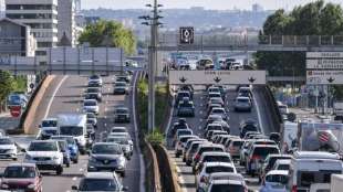 Mehr als tausend Kilometer Stau auf Frankreichs Autobahnen 