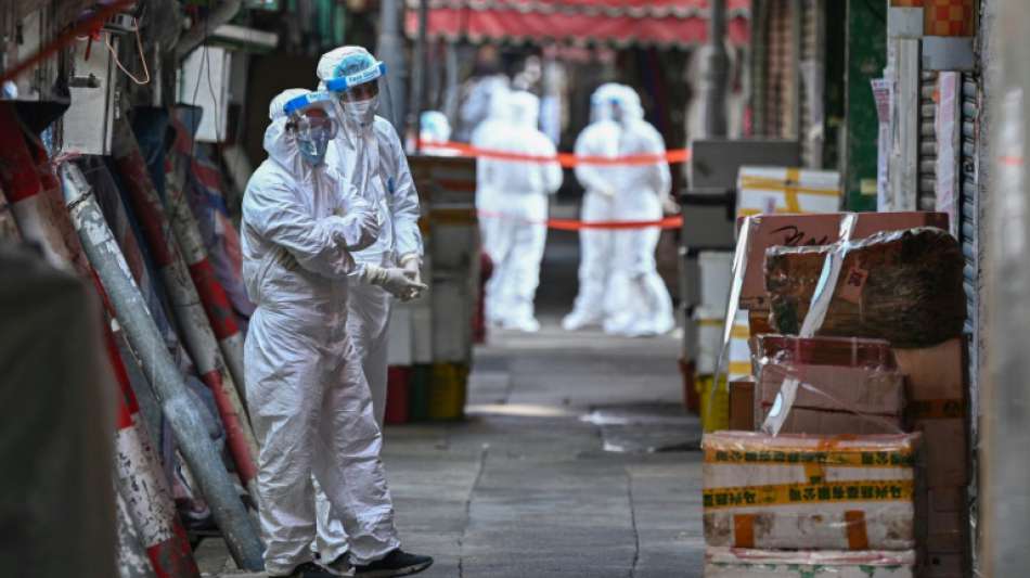 Corona-Lockdown von Wohnviertel in Hongkong wieder aufgehoben