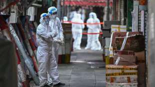 Corona-Lockdown von Wohnviertel in Hongkong wieder aufgehoben