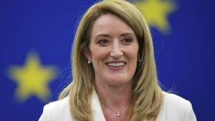 Konservative Roberta Metsola zur neuen EU-Parlamentspr&auml;sidentin gew&auml;hlt