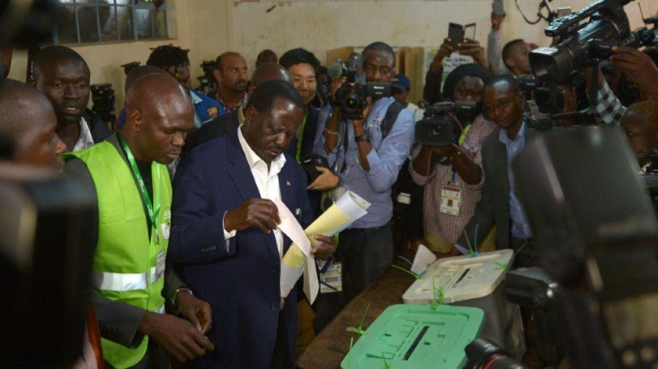 Millionen Kenianer stimmen über Präsidenten und Parlament ab