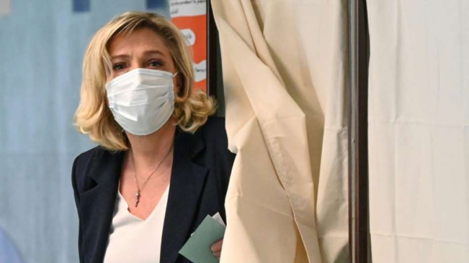 D&auml;mpfer f&uuml;r Le Pens Partei bei Regionalwahlen in Frankreich