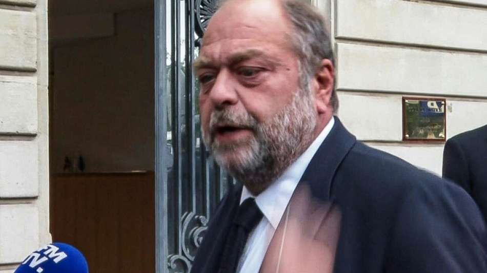 Frankreichs Justizminister Dupond-Moretti zu Anh&ouml;rung vor Gericht