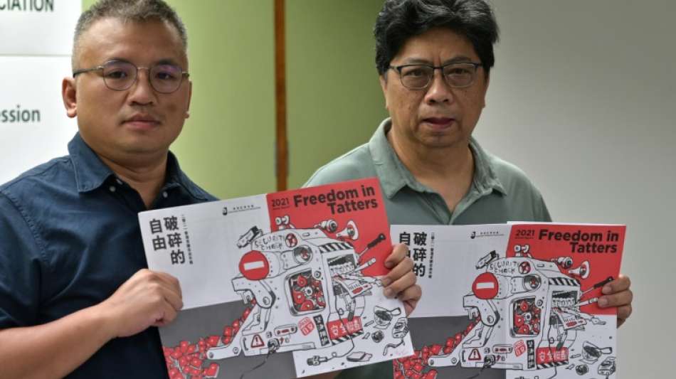 Pressefreiheit in Hongkong hat sich laut Journalistenverband massiv verschlechtert