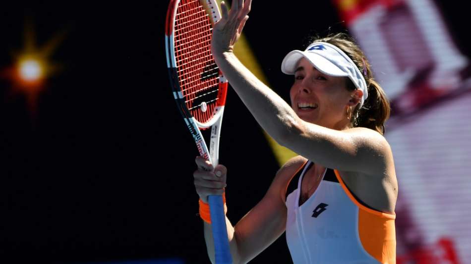 Mit langem Anlauf ins Viertelfinale: Cornet &uuml;berrascht weiter