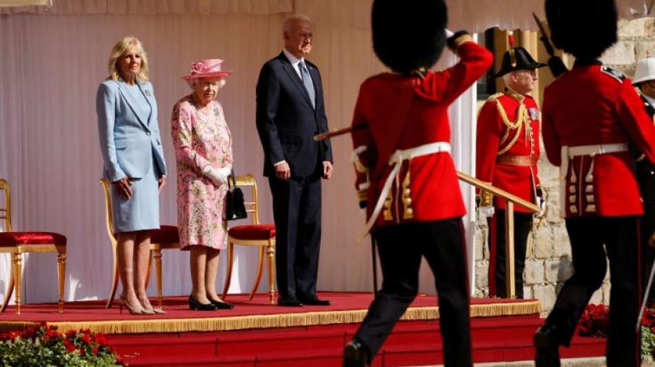 Joe und Jill Biden nach G7-Gipfel von der Queen empfangen
