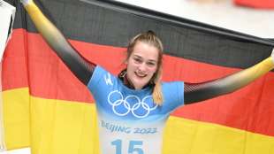 Schon wieder Gold: Auch Neise rast im Eiskanal zum Olympiasieg