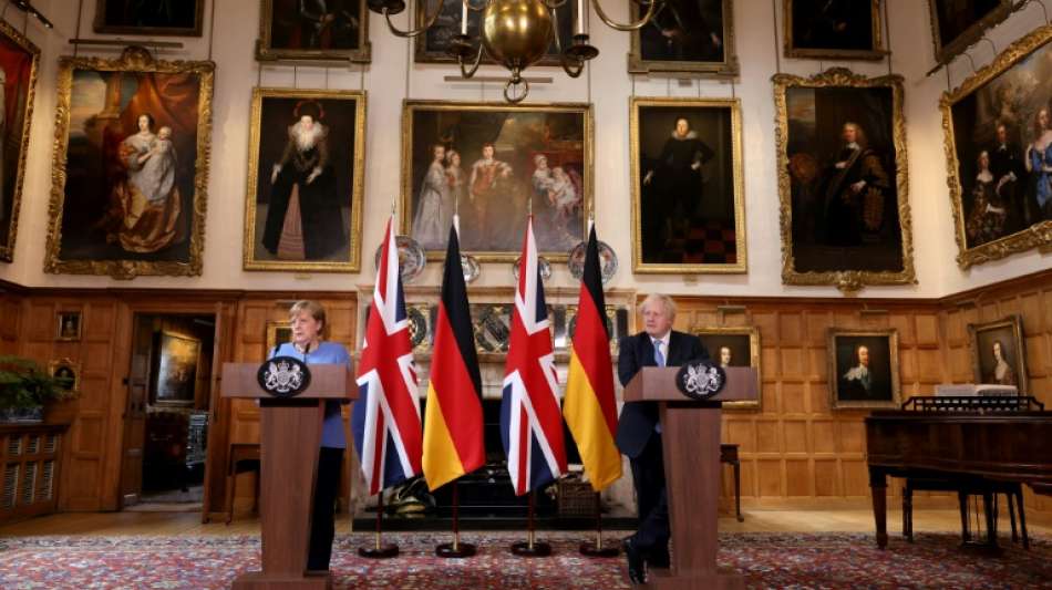 Merkel und Johnson für enge deutsch-britische Zusammenarbeit