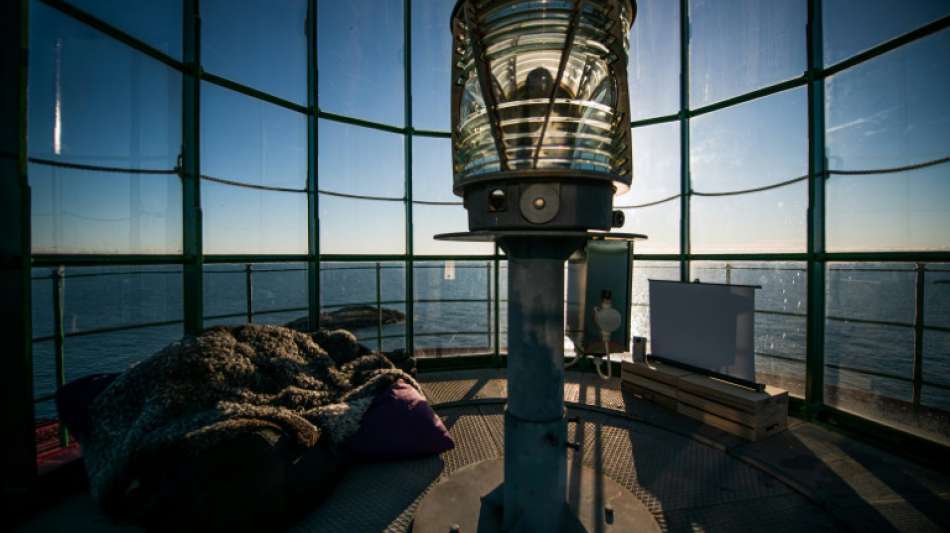 Einsamer Leuchtturm als Austragungsort von Filmfestival in Schweden