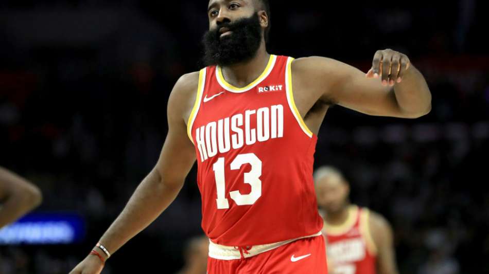 Nächste Explosion: NBA-Superstar Harden wieder jenseits der 50