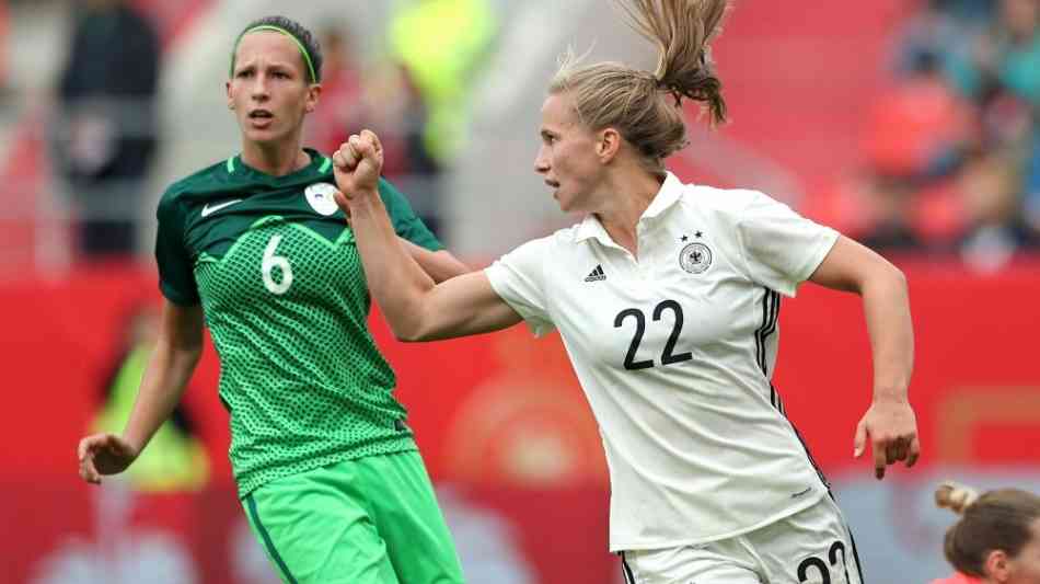 6:0 gegen Slowenien: DFB-Frauen starten erfolgreich in WM-Quali