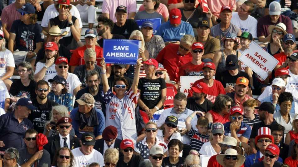 Ex-US-Pr&auml;sident Trump h&auml;lt erste Gro&szlig;kundgebung seit Ende seiner Amtszeit ab