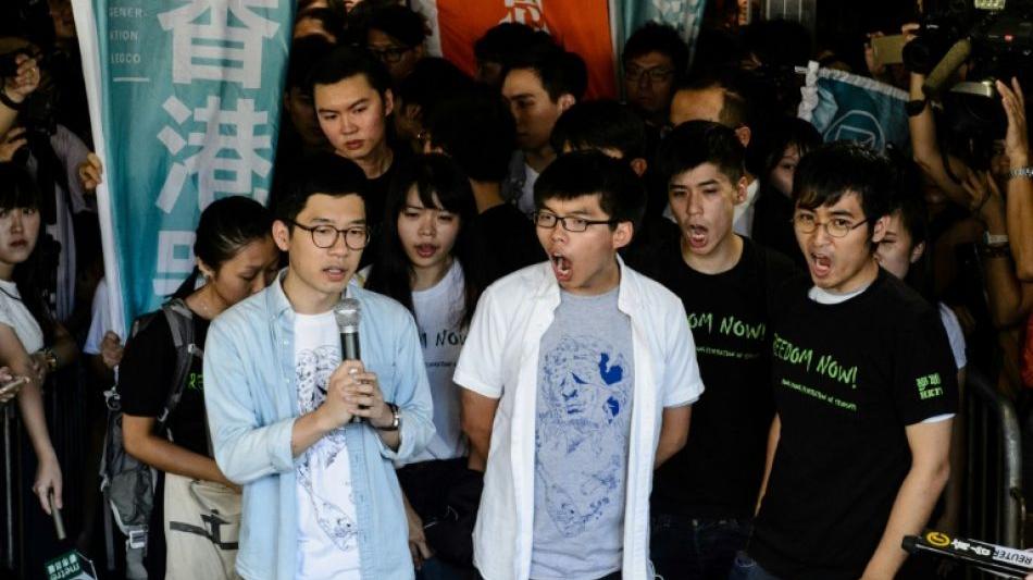 Drei Demokratie-Aktivisten in Hongkong zu Haftstrafen verurteilt