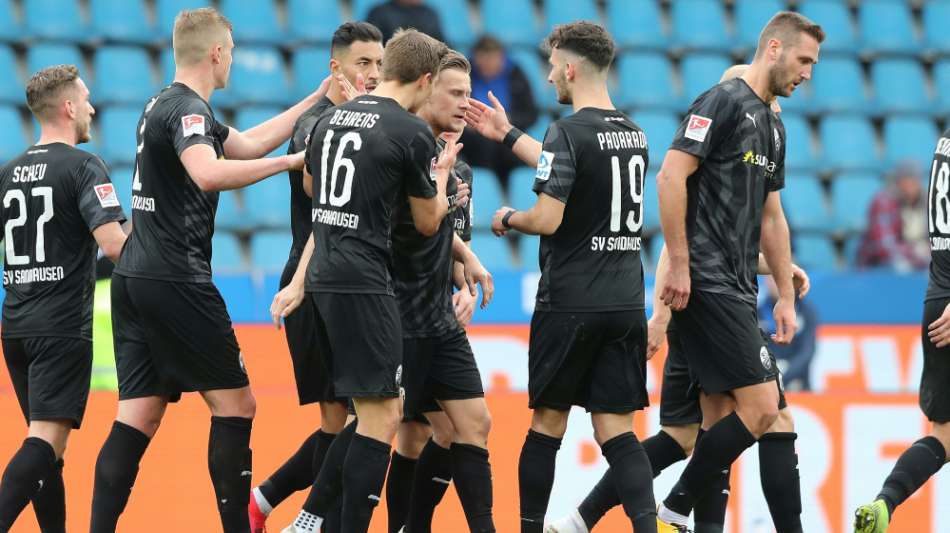Fürth verpasst Sprung an die Spitze - Sandhausen beendet Niederlagenserie