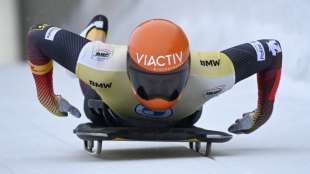 Skeleton: Weltmeister Grotheer zur Halbzeit auf Goldkurs, deutsche Doppelf&uuml;hrung