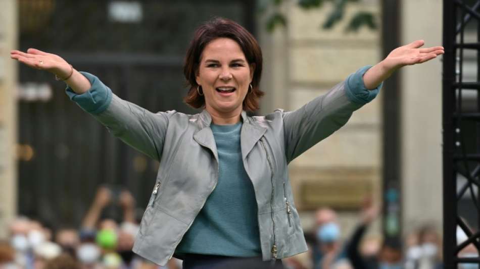 Baerbock bekr&auml;ftigt zum Wahlkampfabschluss Anspruch auf das Kanzleramt