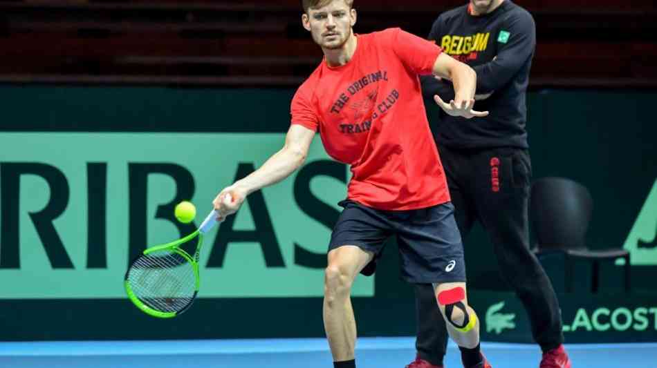 Davis-Cup-Finale: Belgien trotz Goffin nur Au