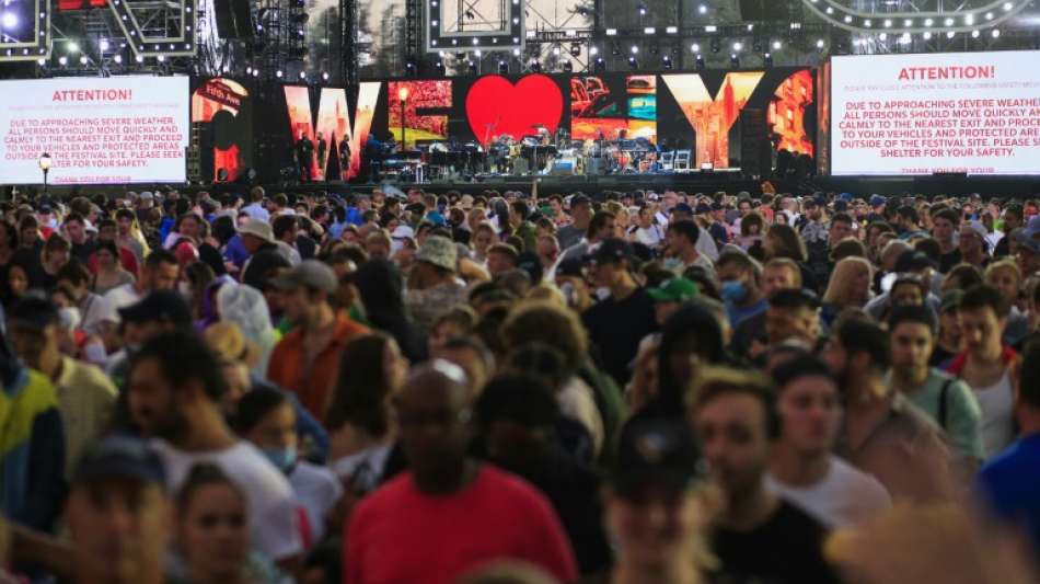 Konzert im New Yorker Central Park wegen Hurrikan-Warnung abgebrochen