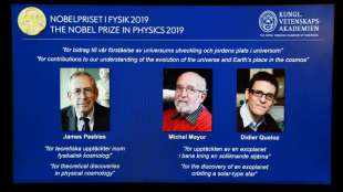 Physik-Nobelpreis für drei Erforscher des Universums aus Kanada und der Schweiz