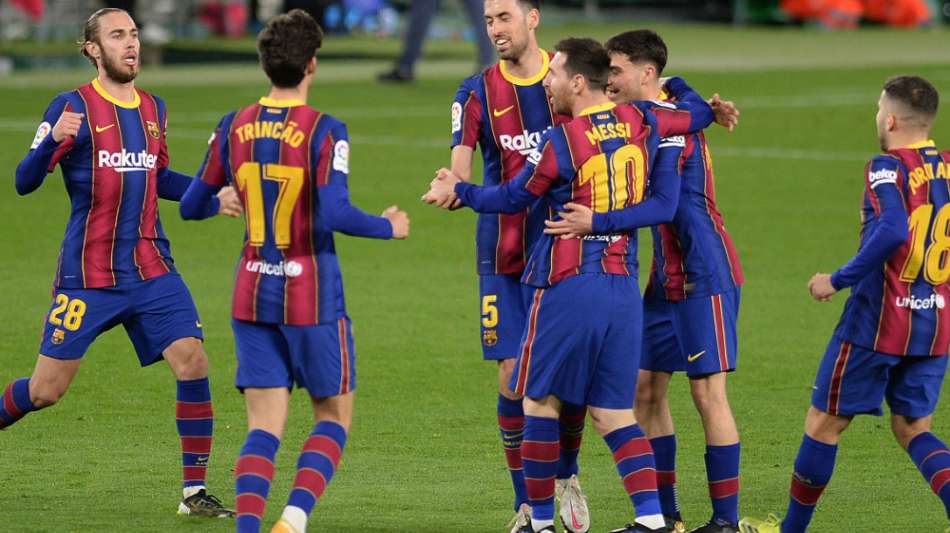 Sechster Sieg in Serie: Barcelona gewinnt bei Betis