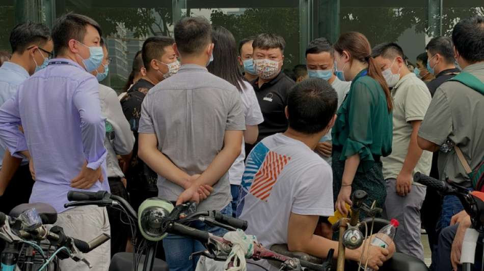 Evergrande bietet zornigen Demonstranten Wohnungen und Parkpl&auml;tze statt Geld