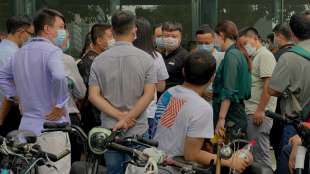 Evergrande bietet zornigen Demonstranten Wohnungen und Parkpl&auml;tze statt Geld